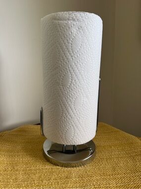 Very Study Metal Paper Towel or Toilet Paper Holder